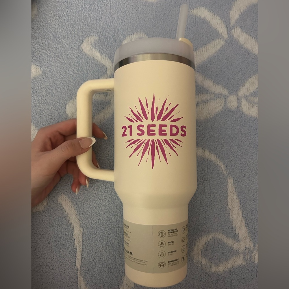 21 Seeds Logo Stanley 40oz Tumbler